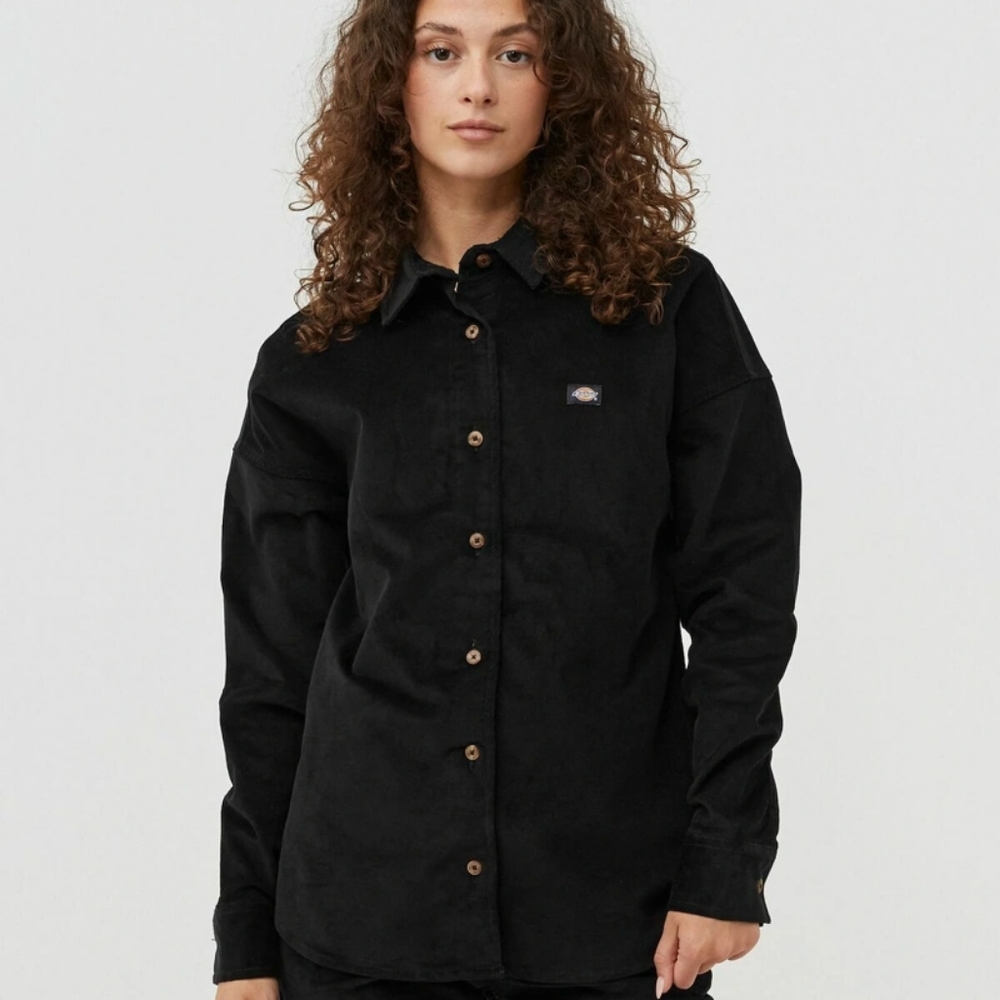 NWT* Dickies JXL Oversized Black Corduroy Shirt Firm Price
